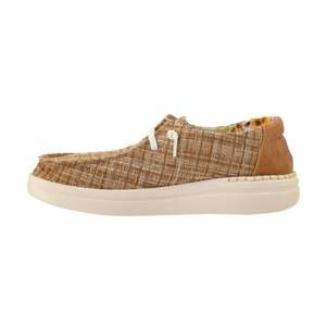 NEW CORKYS FOOTWEAR women's kayak 2 slip-on loafer in tan tweed